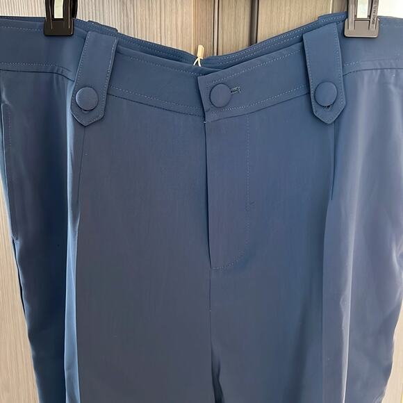 NWOT REVOLVE & MINIMALIST lovers COMMENSE dusty blue dress pants M - Picture 7 of 13